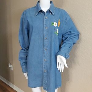 Harriton Denim Shirt